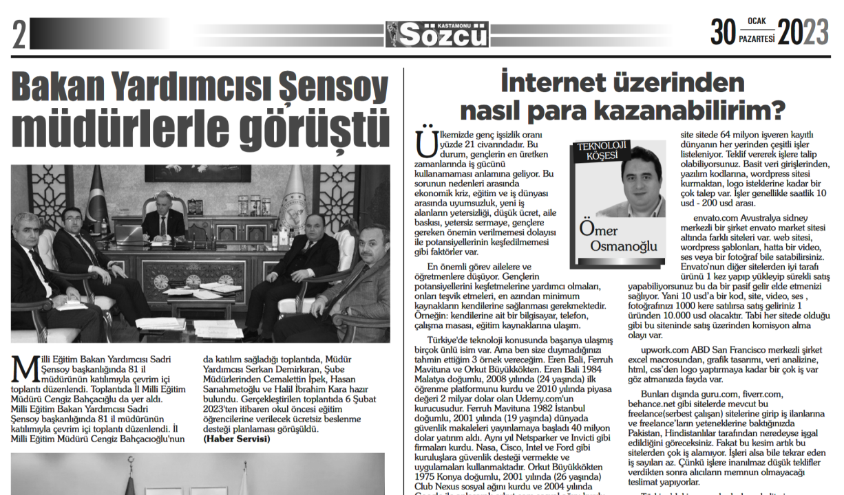 İnternet Üzerinde Nasıl Para Kazanabilirim?